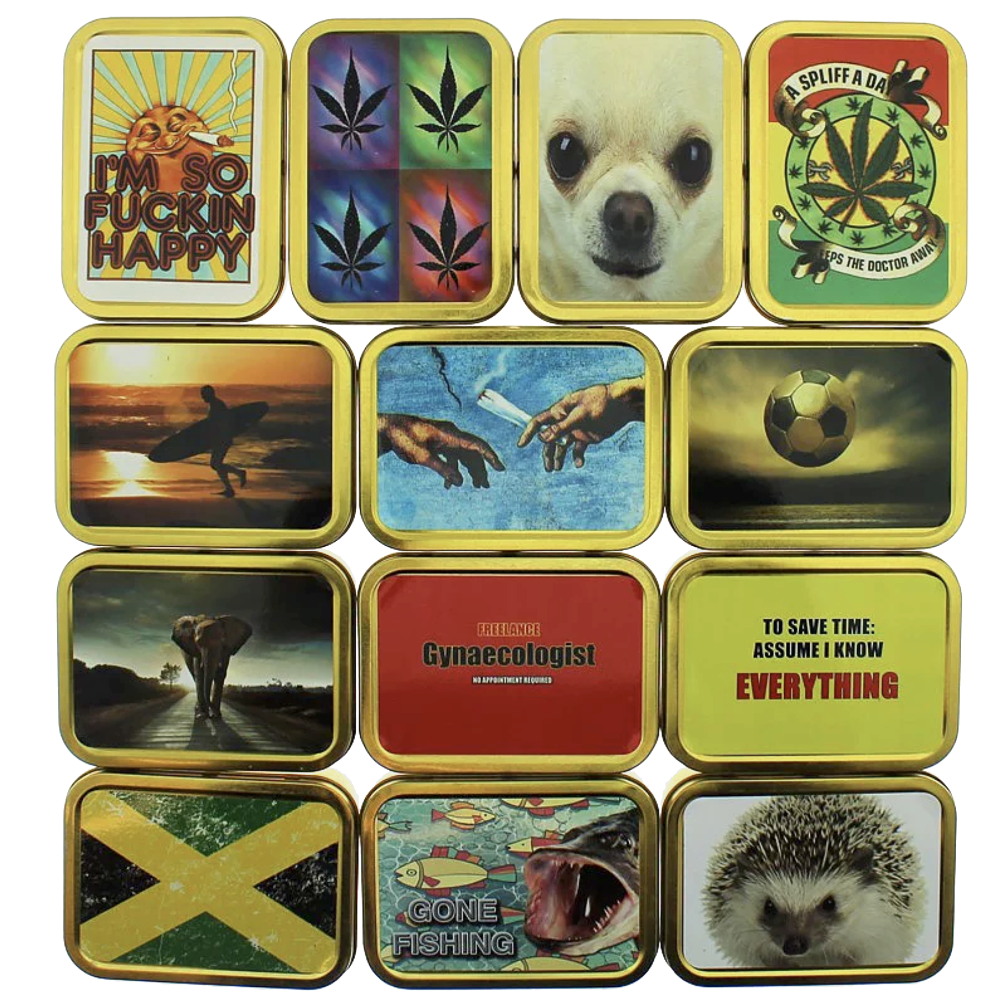 2oz Tobacco Tin