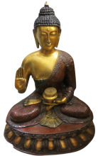 69cm Brass Buddha Statue