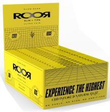 CBD Roor Yellow Rice Connoisseur Ultra Slim Papers & Tips